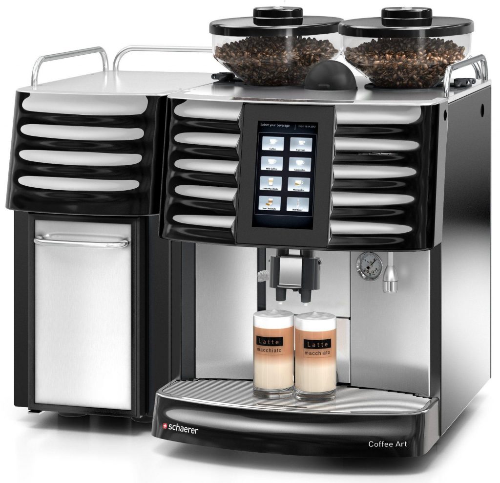 Schaerer Coffee Art schwarz - CS Kaltmilchsystem